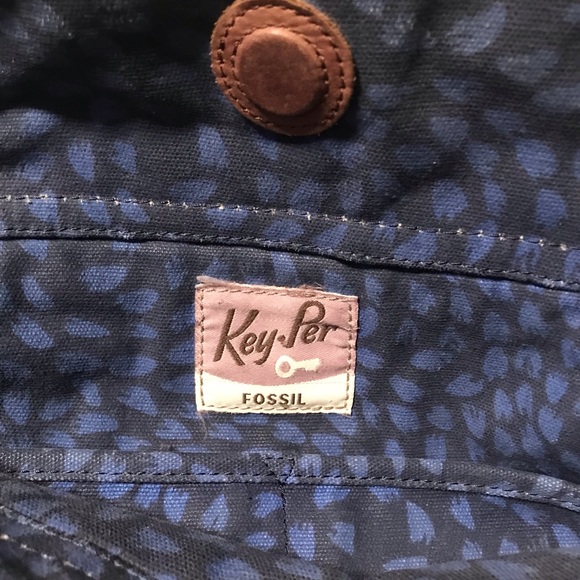 Fossil Key-Per Shoulder Purse - Picture 7 of 11